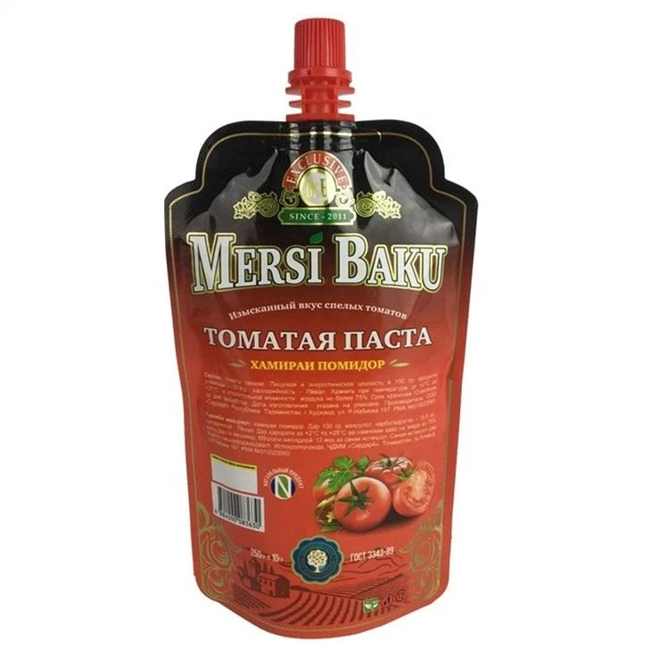Sauces Packaging Pouch Bags